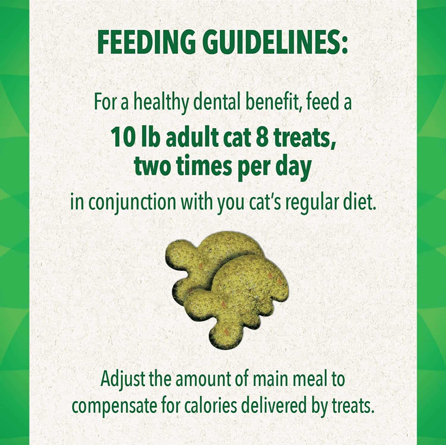 Greenies Dental Cat Treats, Oven Roasted Chicken Flavor, 9.75 oz. Tub - Image 6