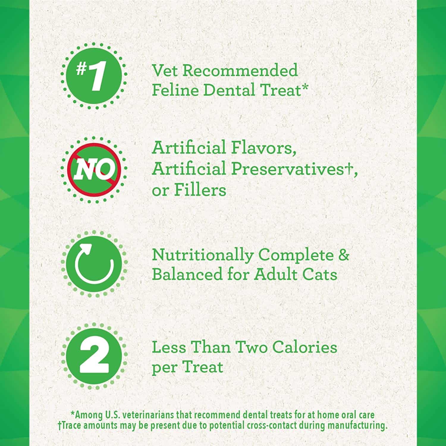 Greenies Dental Cat Treats, Catnip Flavor, 9.75 oz. Tub - Image 3