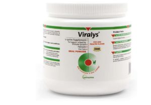 Tub of Lysine powder