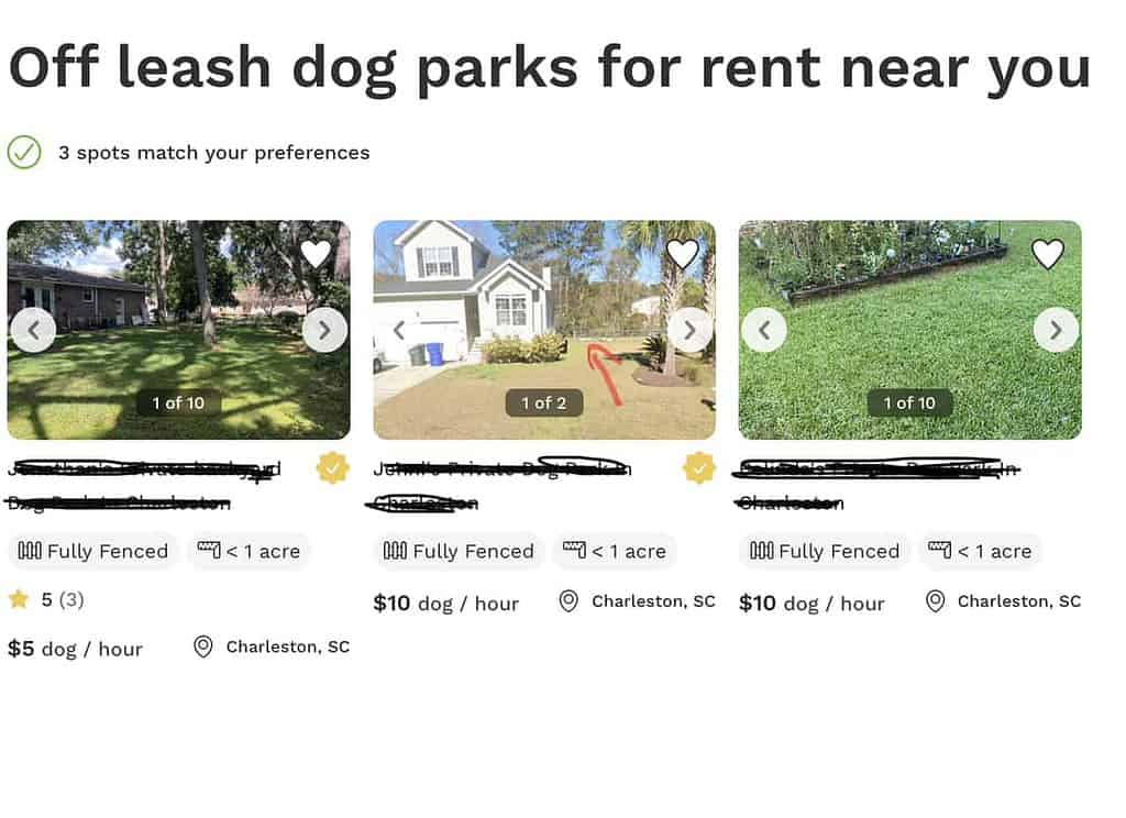 Sniffspot offers private dog park rentals for traveling pets | Vets sniff it out 6 Sniffspot availability