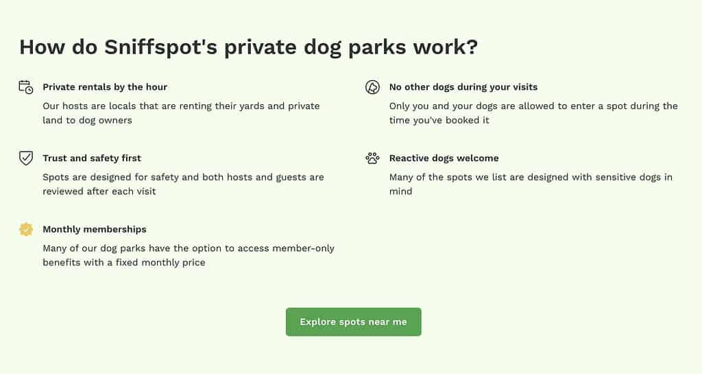 Sniffspot offers private dog park rentals for traveling pets | Vets sniff it out 3 How do Sniffspot's parks work