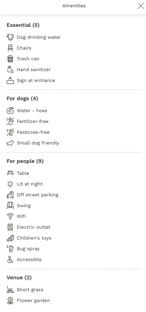 Sniffspot offers private dog park rentals for traveling pets | Vets sniff it out 7 Sniffspot amenties