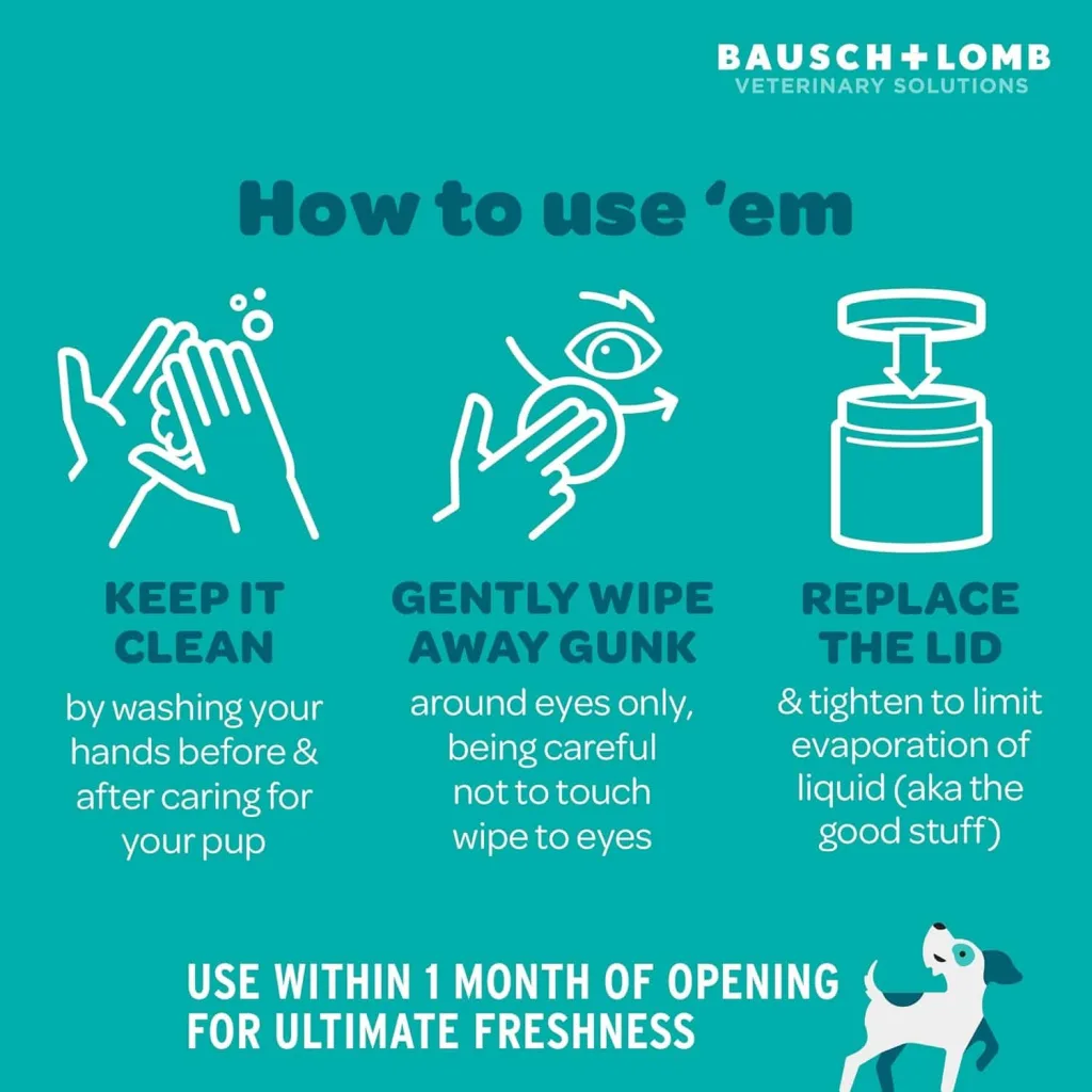 BL how to use eye wipes chart on how to use project watson eyelid wipes