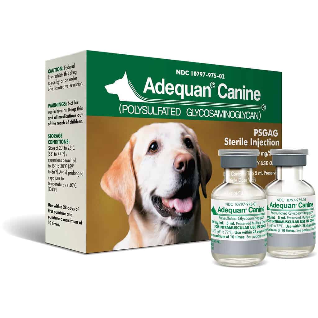 adequan box of adequan canine